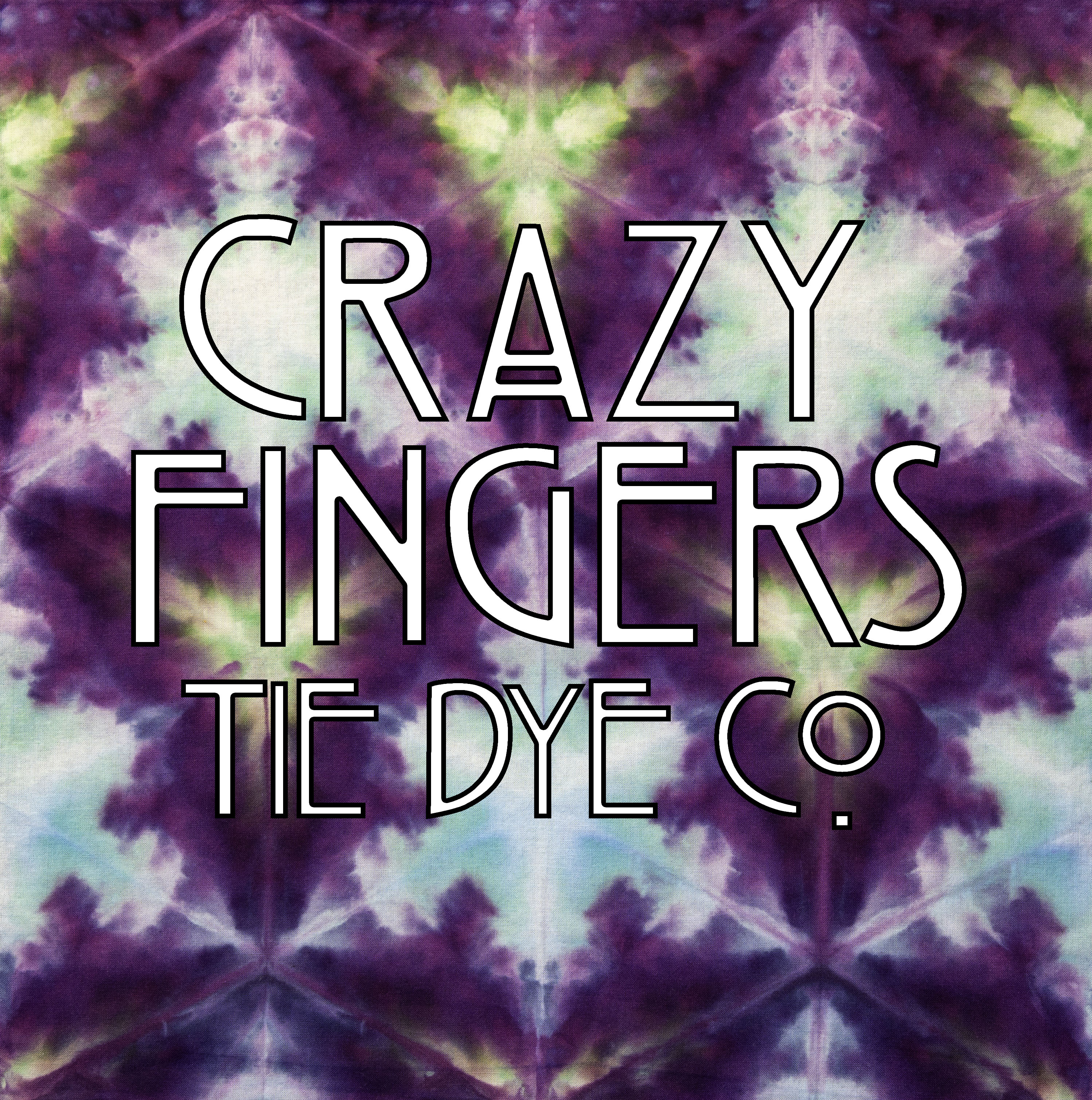 Crazy Fingers Tie-Dye Logo